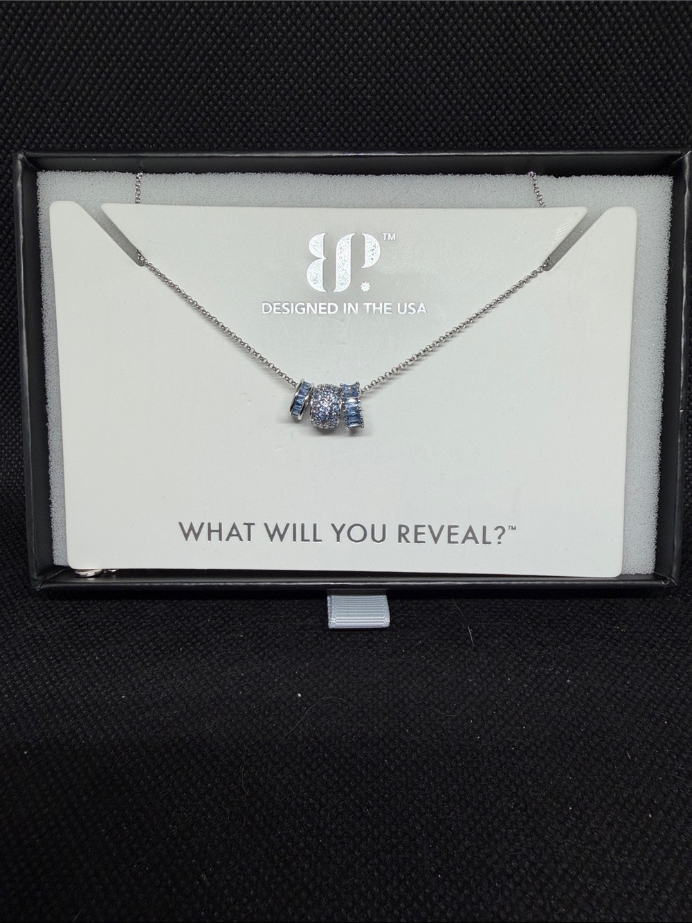 March 25: Aquamarine on Rhodium